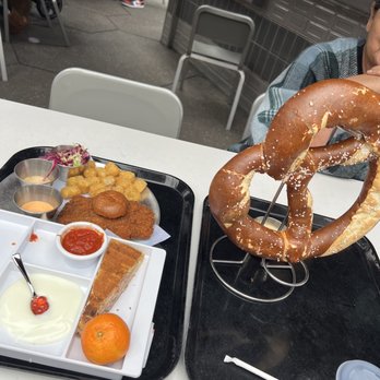 Pym Test Kitchen - Quantum Pretzel, Not-So-Little Chicken sandwich, Pymini sandwich - Coffee & Tea Near Me - Anaheim, California Pym Test Kitchen - Quantum Pretzel, Not-So-Little Chicken sandwich, Pymini sandwich - Coffee & Tea Near Me - Anaheim, California