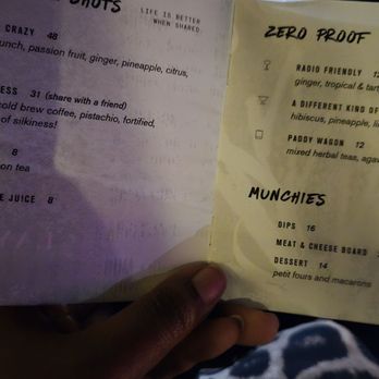 Laylow - Menu - Cocktail Bars Near Me - Asbury Park, New Jersey