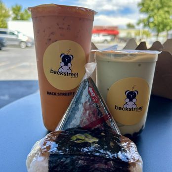 Backstreet Boba - Regular (avocado) and Large (Thai Tea) Boba, Spam Musubi, Onigiri - Juice Bars & Smoothies Near Me - West Valley City, Utah Backstreet Boba - Regular (avocado) and Large (Thai Tea) Boba, Spam Musubi, Onigiri - Juice Bars & Smoothies Near Me - West Valley City, Utah