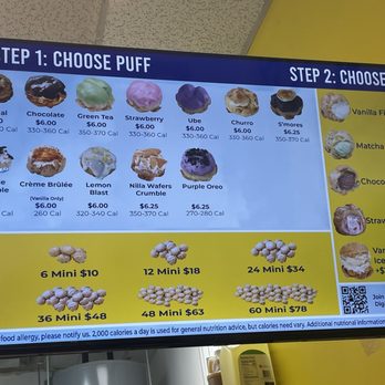 Beard Papa's - Menu - Bakeries Near Me - New York, New York