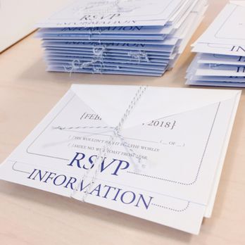 PinkShe Designs - RSVP and Info Cards - Graphic Design Near Me