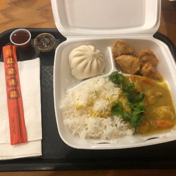Marco & Luca - Curry chicken combo. $12 + tax and Charlottesville's RIDICULOUS 6% meals tax - Chinese Near Me - Charlottesville, Virginia Marco & Luca - Curry chicken combo. $12 + tax and Charlottesville's RIDICULOUS 6% meals tax - Chinese Near Me - Charlottesville, Virginia