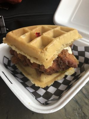 The Dirty Bird Chicken + Waffles by null