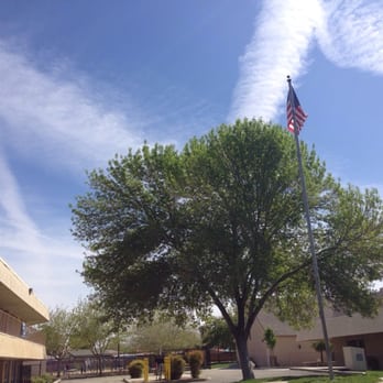 Grace Chapel - Center of church grounds, the flag pole. - Churches Near Me - Lancaster, California