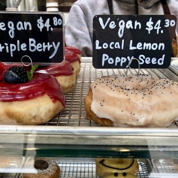 Good Town Doughnuts - Vegan donut selection & pricing 02.26.2019 - Donuts Near Me - Costa Mesa, California