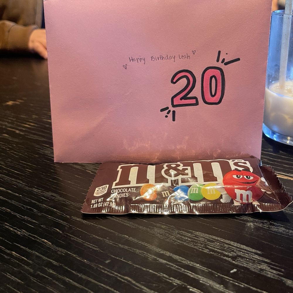 La Popular - Birthday card from La Popular staff- I'm impressed - Cocktail Bars Near Me - Claremont, California