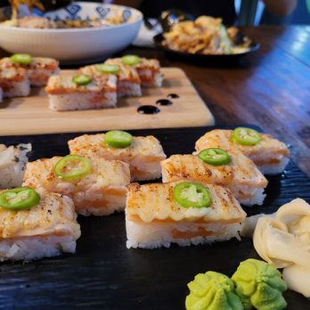 Green Leaf Cafe - Salmon oishi sushi - Sushi Bars Near Me - Burnaby, British Columbia Green Leaf Cafe - Salmon oishi sushi - Sushi Bars Near Me - Burnaby, British Columbia