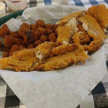 Flying Fish - Made my extra crispy okra perfectly! - Seafood Near Me - Garland, Texas