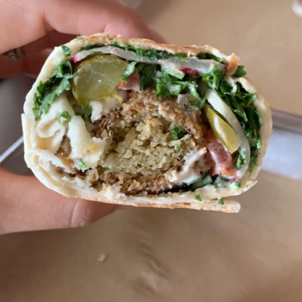 Board Bites - Falafel Sandwich - Lebanese Near Me - Plano, Texas