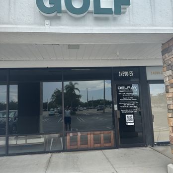 Delray Indoor Golf Center - Front of store. - Golf Lessons Near Me - Delray Beach , Florida Delray Indoor Golf Center - Front of store. - Golf Lessons Near Me - Delray Beach , Florida