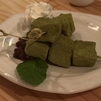 Drunken Monk - Green tea mochi - Izakaya Near Me - Menlo Park, California