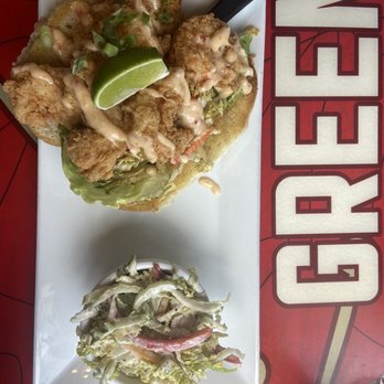 GAS- Full Service Restaurant - Shrimp Po boy with slaw ! - American Near Me - St. Augustine, Florida