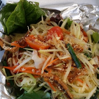 Panvimarn Thai Cuisine - Such a beautiful looking salad one reason I love their food. I did not like this salad at all the crispy fish were ancohvies. - Thai Near Me - Long Beach, California Panvimarn Thai Cuisine - Such a beautiful looking salad one reason I love their food. I did not like this salad at all the crispy fish were ancohvies. - Thai Near Me - Long Beach, California