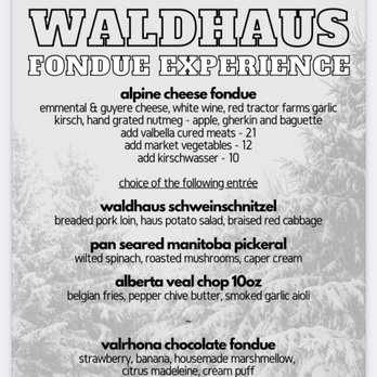 WALDHAUS - The fondue experience - Pubs Near Me - Banff, Alberta WALDHAUS - The fondue experience - Pubs Near Me - Banff, Alberta