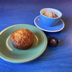 Madison Chocolate - Odana - Quiche, affogato & chocolate (sample).