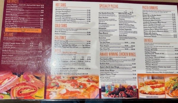 Menu photo 1 Amici's Pizza Cafe Coconut Creek, FL