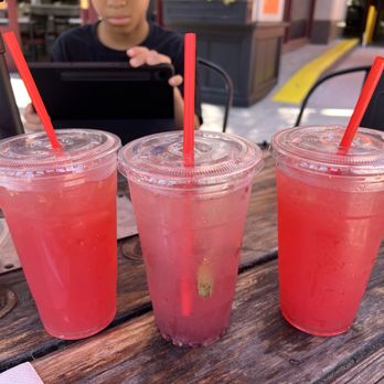 Lazeez Eats - watermelon mojito and blackberry mojito - Mediterranean Near Me - Anaheim, California