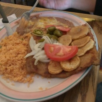 La Milpa - Milanesa steak the salad that came with it was a disaster - Mexican Near Me - Milpitas, California