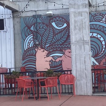 Swine Party Mural - Public Art Near Me - Louisville, Kentucky Swine Party Mural - Public Art Near Me - Louisville, Kentucky