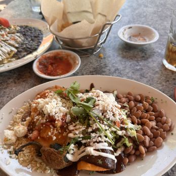 Carlitos Cafe Y Cantina - Combination Plate - Mexican Near Me - Santa Barbara, California