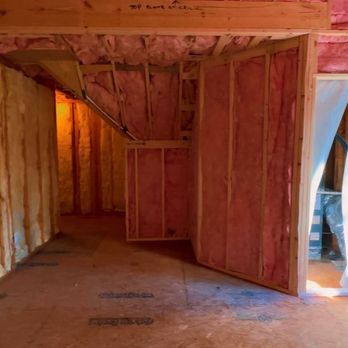 Tricked Out Homes - Converted Flex Space. Professional Framing. Added Header, Door For Heat Pump Access, Walls, HVAC, Properly Leveled Builders Rafters. Video - General Contractors Near Me - Emerald Isle, North Carolina