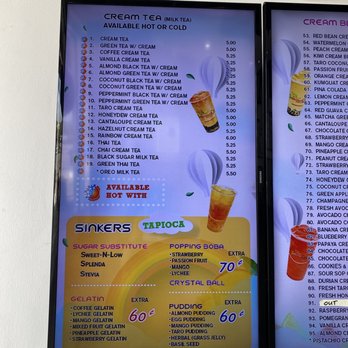 Tealicious Cafe - Menu - Bubble Tea Near Me - San Antonio, Texas