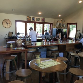 Toulouse Vineyards and Winery - Indoor tasting area - Wineries Near Me - Philo, California