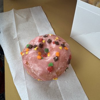 Donuts N' Coffee - Sprinkled Decorated Cake - Donuts Near Me - Columbus, Indiana Donuts N' Coffee - Sprinkled Decorated Cake - Donuts Near Me - Columbus, Indiana