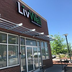 LivWell Dispensary - Exterior of LivWell on Peoria in Aurora Colorado.