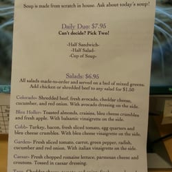 The Press Cafe & Bistro - Menu2