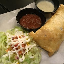 B&T Mexican Kitchen - Big shrimp burrito! Good for 2 (or 1 really hungry person). Love that they don't scrimp on the shrimp! Large & nicely grilled
