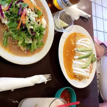 Speedy's Tacos - Enfijoladas with chicken and cheese : wet burrito with chipotle sauce - Mexican Near Me - Sunnyvale, California