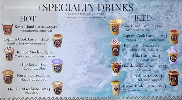Menu photo 5 Kona Island Coffee Mountain View, CA