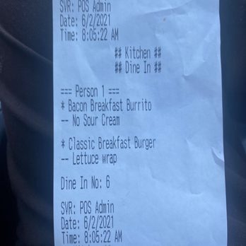 Blue Jay Burger - Receipt - Burgers Near Me - Blue Jay, California Blue Jay Burger - Receipt - Burgers Near Me - Blue Jay, California