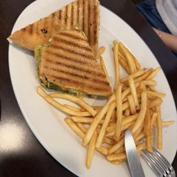 Grilled Chicken Pesto Panini