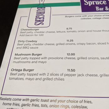 Spruce Street Bar & Grill - Burgers Near Me - Myrtle Point, Oregon Spruce Street Bar & Grill - Burgers Near Me - Myrtle Point, Oregon
