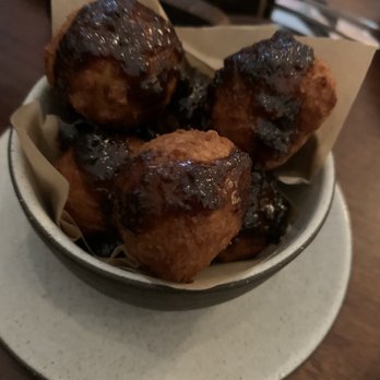 Senia - Beignets  It was a bit salty but tasty - Cocktail Bars Near Me - Honolulu, Hawaii