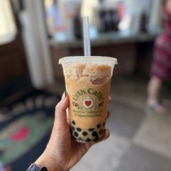 Thai Red Tea Boba Blended