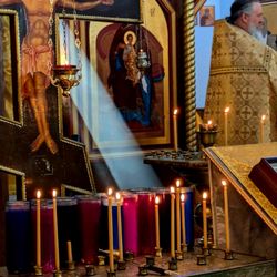 Holy Myrrhbearers Orthodox Church - The light pierces the darkness