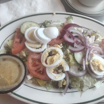 Highland Park Diner - Greek salad, half portion @ Highland Park Diner/ Rochester NY - Diners Near Me - Rochester, New York