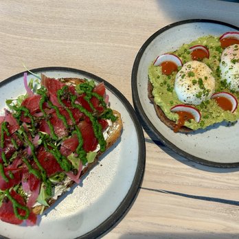 Arvo Coffee - Cured Trout and Avocado Toast. - Coffee & Tea Near Me - Toronto, Ontario