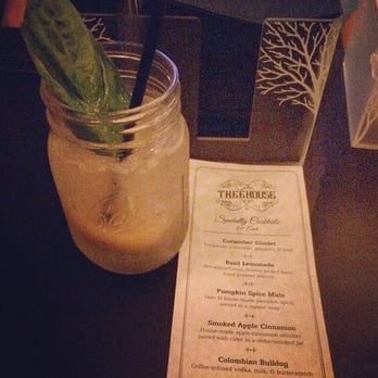 The Treehouse - Basil lemonade + the rest of the craft cocktail list - Cocktail Bars Near Me - Orlando, Florida