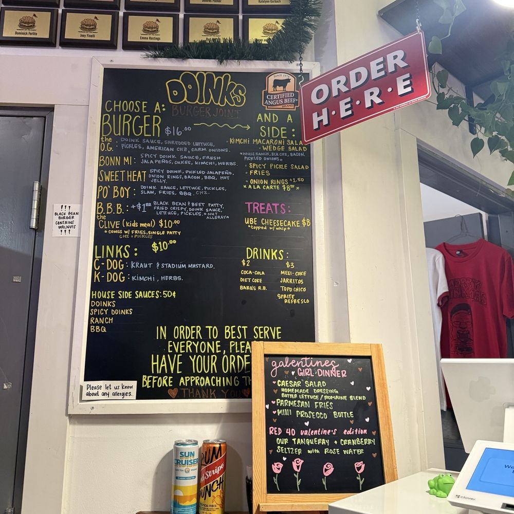 Doinks Burger Joint - Burgers Near Me - Cleveland, Ohio