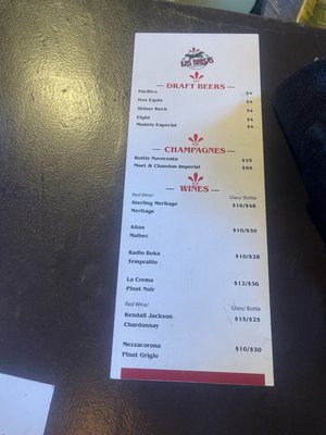 Menu photo 5 Las Brasas Dallas, TX