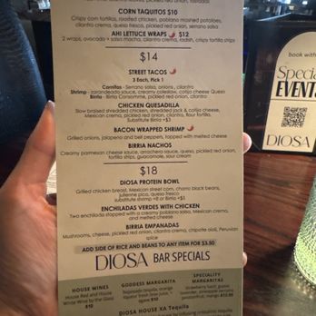 DIOSA Downey - Happy Hour Menu - New Mexican Cuisine Near Me - Downey, California DIOSA Downey - Happy Hour Menu - New Mexican Cuisine Near Me - Downey, California