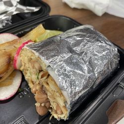 Chicken burrito