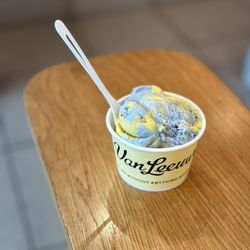 Van Leeuwen Ice Cream - Boulder - 2 scoops in a cup, passion fruit and earl grey!