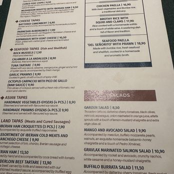 My Way Lounge Restaurante - Menu - Spanish Near Me - Barcelona, B My Way Lounge Restaurante - Menu - Spanish Near Me - Barcelona, B