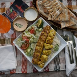 Loudoun Kabob - Chicken Konedah and chicken kabob
