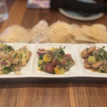 Casa Del Toro - Ceviche trio - Latin American Near Me - Hayward, California Casa Del Toro - Ceviche trio - Latin American Near Me - Hayward, California